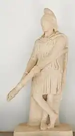 Statue de Cautopatès. IIIe siècle. Musée archéologique régional Antonino-Salinas, Palerme.