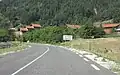 L'entrée du village de Dagonovo