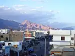 Le village de Dahab.
