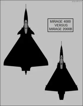 vue en plan de l’avion