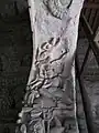 Grotte 8. Shiva reposant sur Nandi : transposition des sujets indiens dans un « langage » plastique autre.