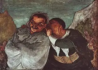 Crispin et Scapin (vers 1864), Paris, musée d'Orsay.