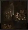 La Cuisine des sorcières par David Teniers le Jeune. La main de gloire est au dessus de la cheminée
