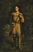 David Crockett en 1889.