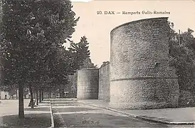 Place des Salines, vue du nord-est.