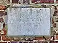 Première pierre, posée le 29 septembre 1828.