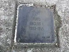 Puits Enclos no&nbsp;1, 1853-1955.