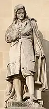 Denis Papin, Paris, palais du Louvre, Cour Napoléon.