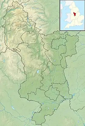 (Voir situation sur carte : Derbyshire)