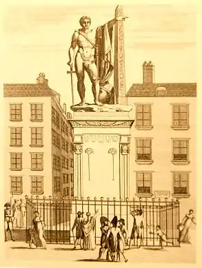 Statue Monument au général Desaix à Paris (disparue).
