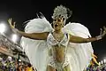 L'actrice Sheron Menezzes&nbsp;(pt), durant le carnaval de 2015