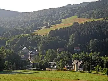 Český Jiřetín : vue générale.