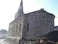 Arrière en forme arrondie