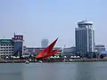 Une vue de Dezhou.