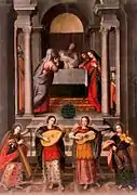 Présentation de l'enfant dans le temple par Diego Valentín Díaz (es), 1650