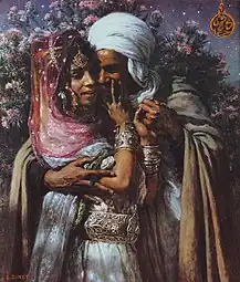 Abd-el-Gheram et Nouriel-Aïn, légende arabe. Esclave d'amour et Lumière des yeux , vers 1900Paris, musée d'Orsay