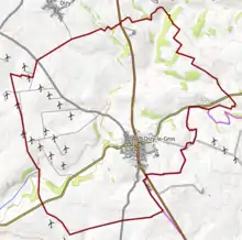 Carte topographique