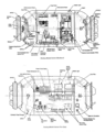 Vue en coupe du Module d'amarrage.