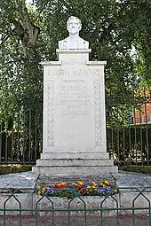 Stèle à Gabriel Maunoury.