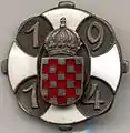 Insigne patriotique de 1914.