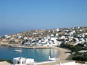 Vue du port de Donoussa.