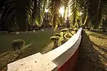 Le jardin central