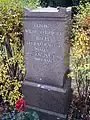 Tombe de Georg Wilhelm Friedrich Hegel.