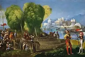 Dosso Dossi, Énée et Achate