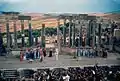 Représentation théâtrale en 1953.