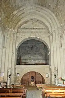 Fond de la nef.