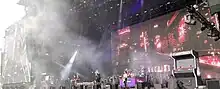 Dragonforce le 14 mars 2022 au festival Hellfest Open Air.