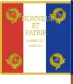 Dessin du revers du drapeau du 278e&nbsp;RI avec ses inscriptions.
