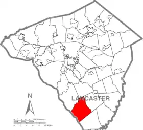 Localisation de Drumore Township