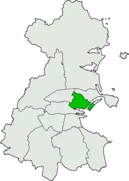 Carte de la circonscription.