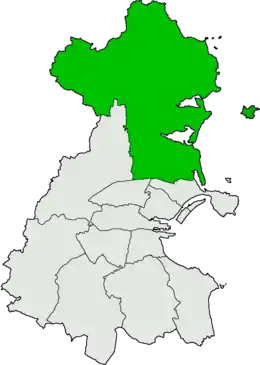 Carte de la circonscription.