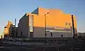 Arrière du bâtiment.