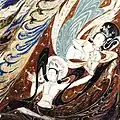 Vol d'Apsara. Wei de l'Ouest (535-556).Grotte N° 285