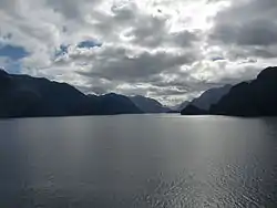 Vue du Dusky Sound.