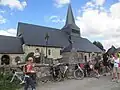 Pause goûter sur l'étape Gisors-Forges-les-Eaux