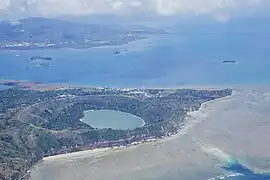Lac Dziani (Mayotte, France).