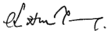 Signature de Tung Chee-hwa董建華