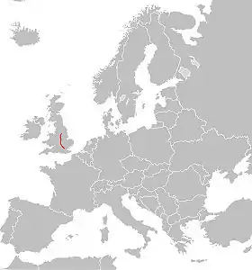 Itinéraire de la route européenne 13