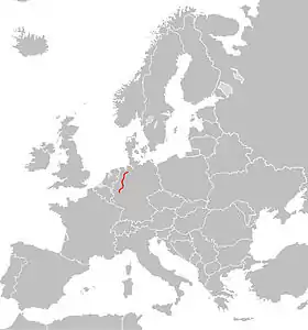 Itinéraire de la route européenne 37