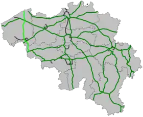 Itinéraire de la route européenne 403