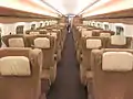 Intérieur de la Green car