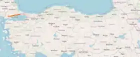 Itinéraire de la route européenne 84