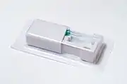 Cartouche stérile pour système de perçage.