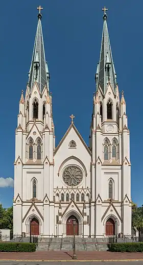 Image illustrative de l’article Cathédrale Saint-Jean-Baptiste de Savannah