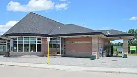 La station de GO Transit d'East Gwillimbury.