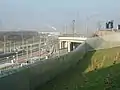 Vue extérieure des infrastructures.